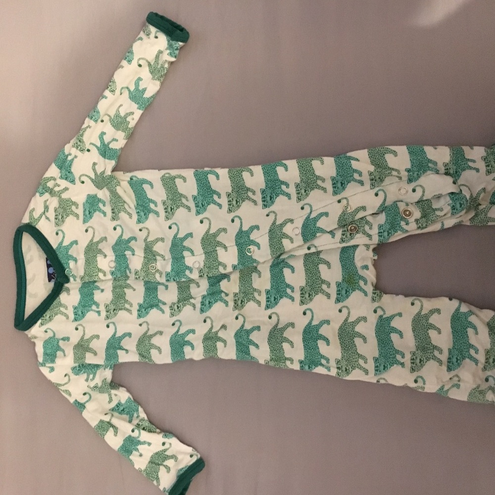 Kickee Pants 0-3 Jaguar Playsuit